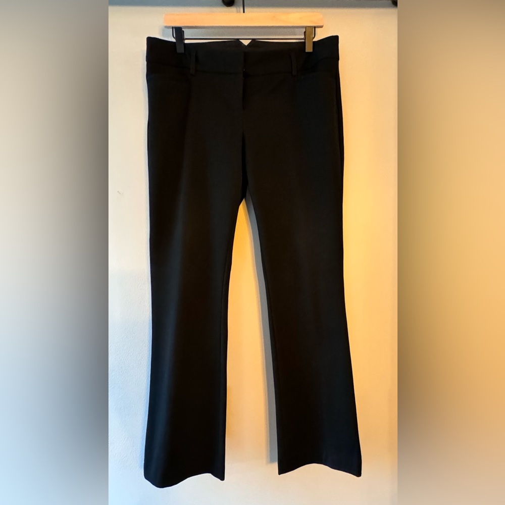 Express Bootcut Pants W/Back Button Pockets. - Picture 4 of 6